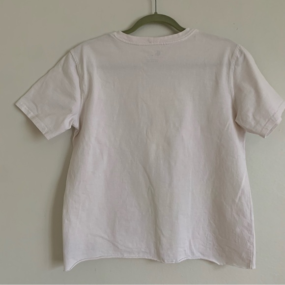 DIY Cutout Carhartt White Short Sleeves Shirt Size Medium - Picture 2 of 6